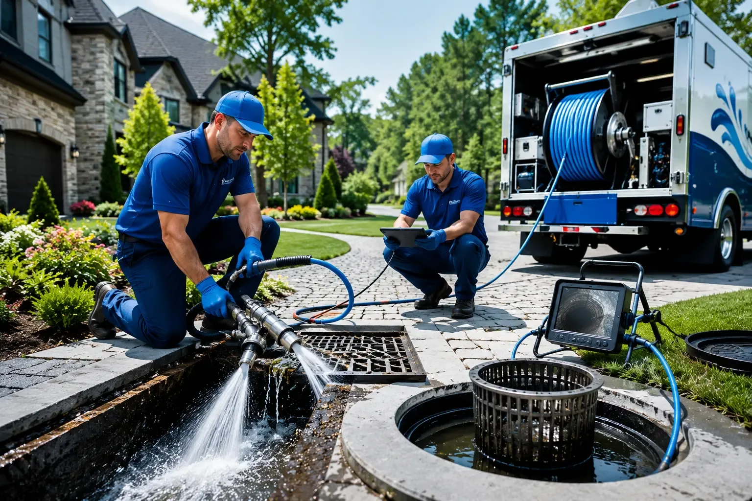 Local outdoor drain cleaning professionals in Dunmore, WV