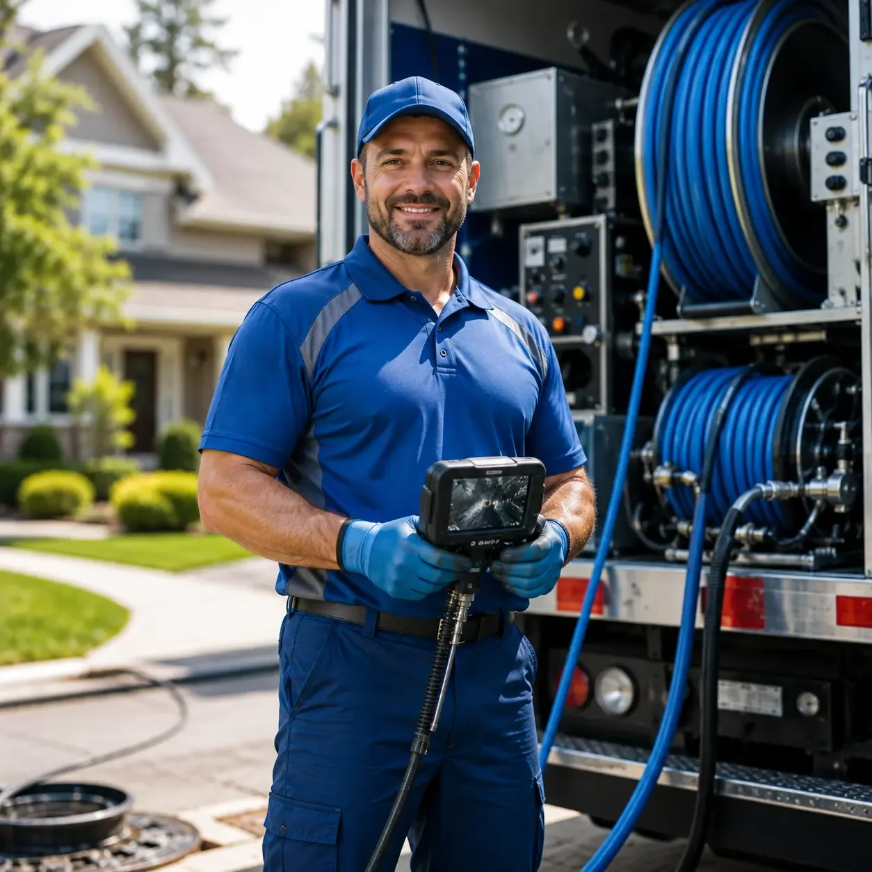 Local outdoor drain cleaning specialists in Dunmore, WV